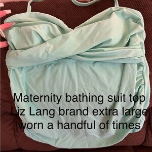 Bathing suit top maternity
